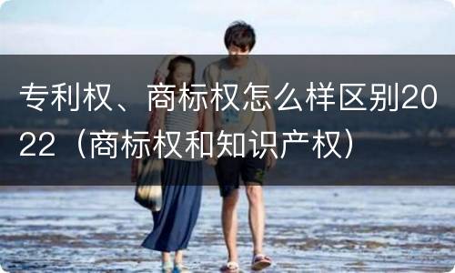 专利权、商标权怎么样区别2022（商标权和知识产权）