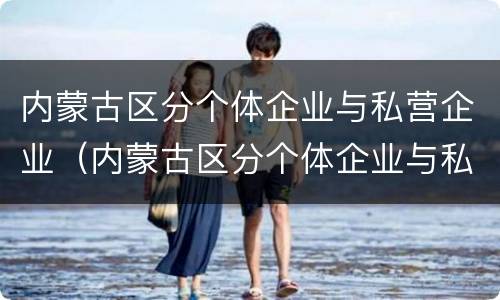 内蒙古区分个体企业与私营企业（内蒙古区分个体企业与私营企业吗）