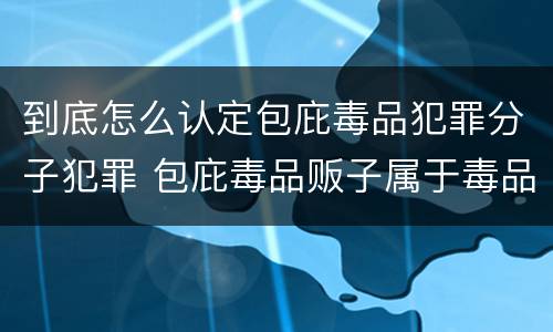到底怎么认定包庇毒品犯罪分子犯罪 包庇毒品贩子属于毒品犯罪吗