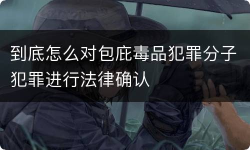 到底怎么对包庇毒品犯罪分子犯罪进行法律确认