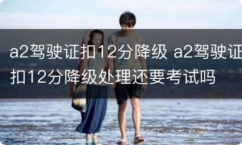 a2驾驶证扣12分降级 a2驾驶证扣12分降级处理还要考试吗