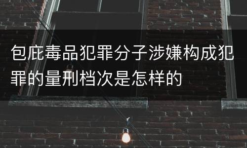包庇毒品犯罪分子涉嫌构成犯罪的量刑档次是怎样的
