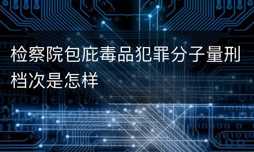 检察院包庇毒品犯罪分子量刑档次是怎样