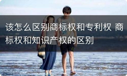 该怎么区别商标权和专利权 商标权和知识产权的区别