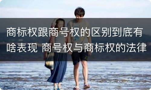 商标权跟商号权的区别到底有啥表现 商号权与商标权的法律冲突与解决