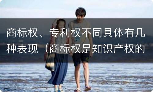 商标权、专利权不同具体有几种表现（商标权是知识产权的一种吗）
