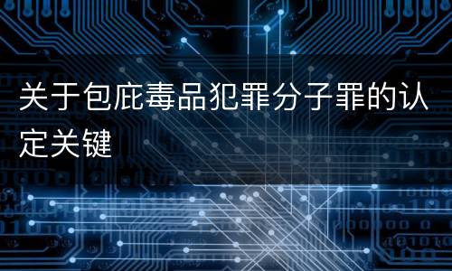 关于包庇毒品犯罪分子罪的认定关键