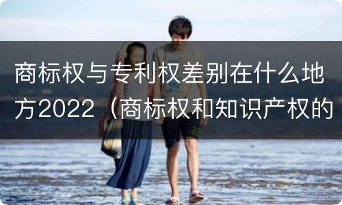 商标权与专利权差别在什么地方2022（商标权和知识产权的区别）