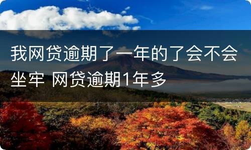 我网贷逾期了一年的了会不会坐牢 网贷逾期1年多