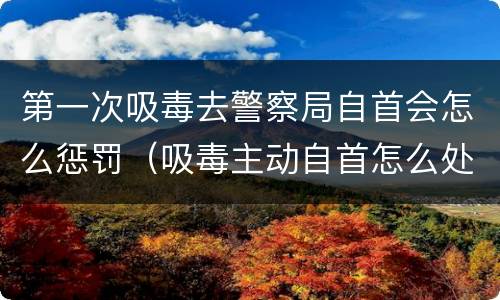 第一次吸毒去警察局自首会怎么惩罚（吸毒主动自首怎么处罚）