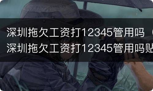 深圳拖欠工资打12345管用吗（深圳拖欠工资打12345管用吗贴吧）