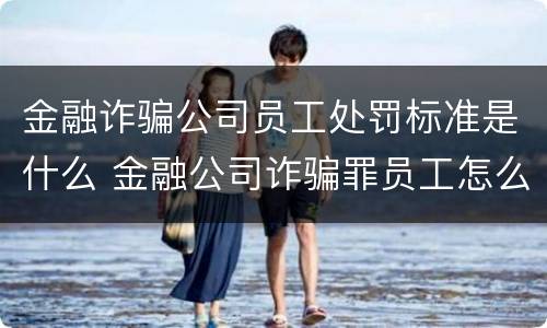 金融诈骗公司员工处罚标准是什么 金融公司诈骗罪员工怎么判