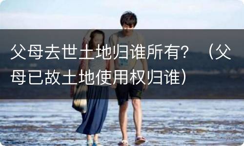 父母去世土地归谁所有？（父母已故土地使用权归谁）