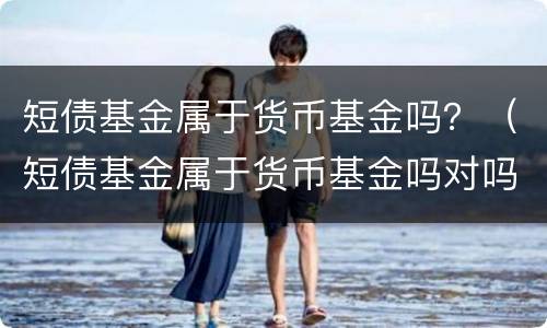 短债基金属于货币基金吗？（短债基金属于货币基金吗对吗）