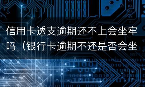 信用卡透支逾期还不上会坐牢吗（银行卡逾期不还是否会坐牢）
