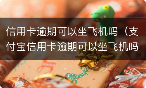 信用卡逾期可以坐飞机吗（支付宝信用卡逾期可以坐飞机吗）