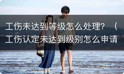 工伤未达到等级怎么处理？（工伤认定未达到级别怎么申请赔偿）