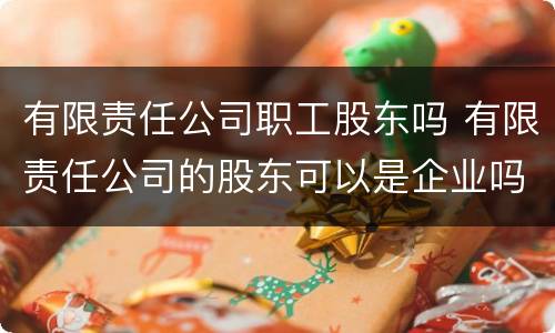 有限责任公司职工股东吗 有限责任公司的股东可以是企业吗