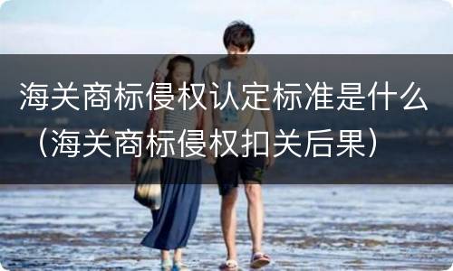 海关商标侵权认定标准是什么（海关商标侵权扣关后果）