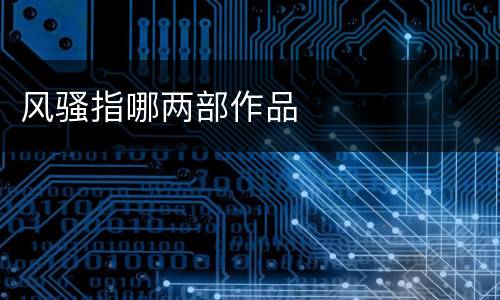 风骚指哪两部作品