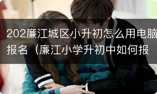 202廉江城区小升初怎么用电脑报名（廉江小学升初中如何报名）